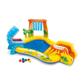 Mua Hồ bơi bơm hơi  công viên nước khủng long Dinosaur Inflatable Play Center