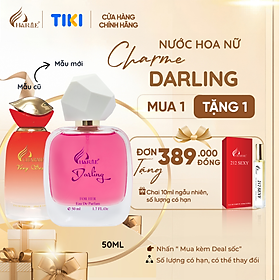 Nước Hoa Nữ CHARME Very Sexy 2024 - DARLING 50ml, Hương Nước Hoa Ngọt Ngào, Âm Áp, Tầng Hương Hoa Huệ, Mật Ong