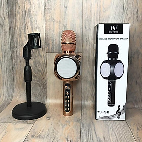 Mua Mic hát cầm tay YS-90 bluetooth  hát karaoke kiêm luôn loa phát  âm thanh chuẩn  bass ấm