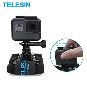 Telesin 360 ° xoay dây đeo tay dây đeo tay dây đeo tay cho GoPro Hero 10 9 8 7 6 5 4 Insta360 Osmo Action SJcam Eken Phụ kiện