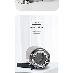 Mua Bình giữ nhiệt học sinh 780ml inox 304 Hilogi  bình giữ nhiệt mini dây treo  khay lọc  giữ lạnh 15 giờ  giữ nóng 8 giờ