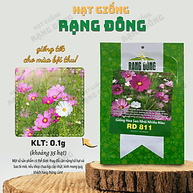 Mua Hạt giống Hoa Sao Nhái Nhiều Màu Rd 811 (0 1g~35 hạt) hoa ra liên tục  trồng quanh năm - Hạt giống Rạng Đông