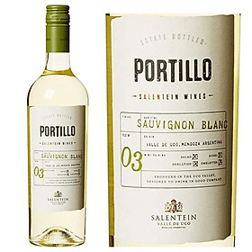Rượu Vang Trắng Ý Portillo Sauvignon Blanc