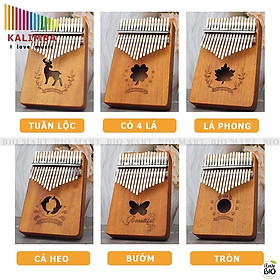 Mua Đàn Kalimba 17 Phím - Đàn Kalimba Thumbs Piano Sử Dụng Ngón Tay TẶNG KÈM Búa Chỉnh Âm  Giấy Dán Nốt  Túi đựng.. - BIO89A