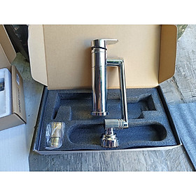 Mua Vòi chậu lavabo xoay 360 độ nóng lạnh đa năng bằng đồng rửa mặt tay bát tăng áp điều chỉnh-Hàng chính hãng