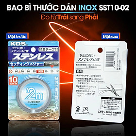 Thước dán inox Nhật Bản KDS 2m