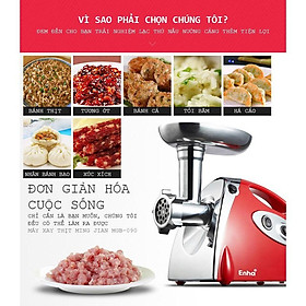 Mua Máy xay thịt điện động năng cao cấp dùng trong gia đình - Máy xay thịt an toàn - Gia dụng SG