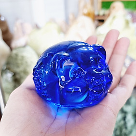 Mua Tượng Heo phong thủy 7cm (có 07 màu) bằng lưu ly - Sung túc - Tài Lộc - Bình An
