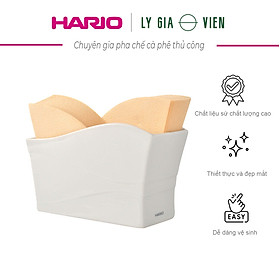 Mua Hộp Đựng Giấy Lọc Cà Phê Bằng Sứ Hario V60 Ceramic Paper Filter Stand