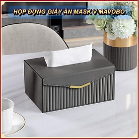 Mua HỘP ĐỰNG KHĂN GIẤY TRANG TRÍ NHÀ CỬA MASK V MAVOBO