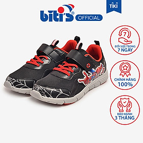 Giày Thể Thao Bé Trai Biti's Spiderman BSB004398DEN (Đen)