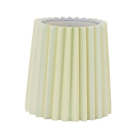 Table Lamp Shade Cover Pleated PP Lampshade Simple Structure Sturdy Modern