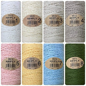 Dây cotton 2MM thắt Macrame