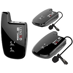 Mua Lensgo LWM-308C - Micro Cài Áo Không Dây Cho Máy Ảnh DSLR Camera Điện Thoại Thông Minh Sóng UHF  Phạm Vi Hoạt Động 50m  Hàng Chính Hãng