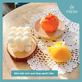 Mua Nến Thơm Handmade Scented Candle Hình Khối Bong Bóng Siêu Dễ Thương - FRESH