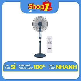 Mua Quạt đứng Nanoco NSF1602G-RCB có remote  màu xanh 47W - Hàng chính hãng