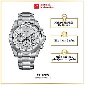 Đồng hồ Nam Citizen Quartz Chronograph AN8200-50A 46.5mm