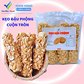 Kẹo Gạo Lứt Đậu Phộng Cuộn Tròn VIETTIN MART 180G