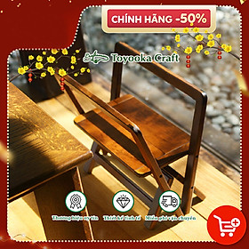 Giá Để Túi Xách Gấp Gọn TOYOOKA CRAFT, Phụ Kiện Gỗ Cao Cấp, Thiết Kế Tiện Nghi, Tinh Tế - SC130