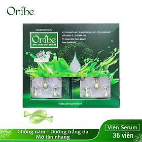 Serum Trắng Da Mờ Nám Tàn Nhang Chống Lão Hóa Oribe - Vi Tảo Lục và Tinh Dầu Thông Trắng Nhật Bản (Dạng Viên, Hộp 36 Viên)