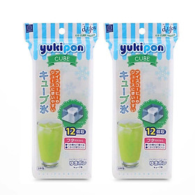 Mua Bộ 2 khay đá 12 viên có nắp tiện lợi  dễ sử dụng - Hàng nội địa Nhật