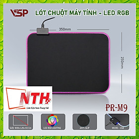 Lót chuột Pad LED PR-M9-hàng chính hãng
