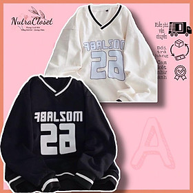 Áo khoác sweater nỉ ngoại viền cổ unisex ulzzang nam nữ