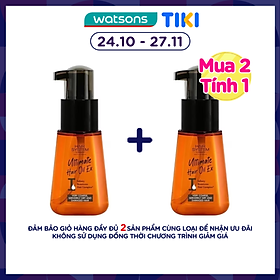 Dầu Dưỡng Tóc Hair System By Watsons Cho Tóc Khô và Hư Tổn For Dry & Damage 70ml