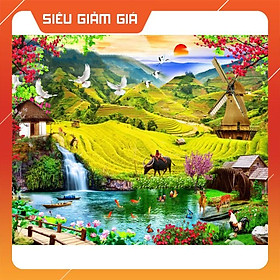 Mua Tranh tường 3D dán keo mặt sau tiện dụng