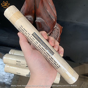 Mua Nhang Bhutan Nado Poizokhang Specialist Đặc Biệt Và Nhang Nado Happiness Incense (Nado loại A) Đựng Trong Hộp Ống Tre