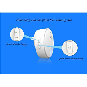 Chuông Cửa Không Dây Có Khả Năng Chống Nước, Chống Cháy Cao G2