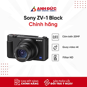 Mua Máy Ảnh Sony ZV-1 Black - Hàng Chính Hãng