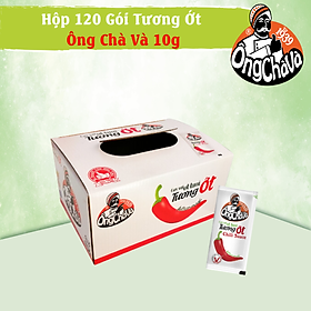 Hộp 120 Gói Tương Ớt Ông Chà Và 10g (Chili Sauce)