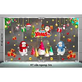 Mua Decal trang trí NOEL 2024 combo số 143