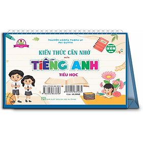 Hình ảnh SÁCH - Kiến thức cần nhớ môn tiếng Anh tiểu học (dùng chung cho các bộ SGK hiện hành) HA