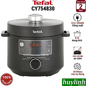 Mua Nồi áp suất điện Tefal Turbo Cuisine CY754830 - 5 lít - 10 chức năng - Hàng chính hãng