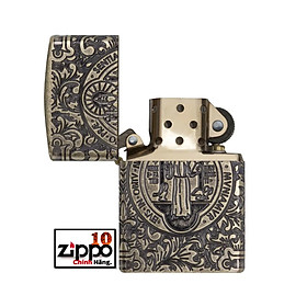 Bật lửa Zippo 29719  St. Benedict Design - Chính hãng 100%