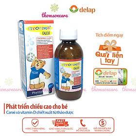Calcio Bimbi của hãng Fitobimbi - Bổ sung Canxi và vitamin D cho bé