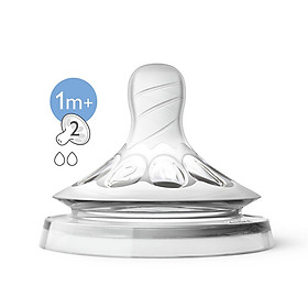 Núm Ty Philips Avent Mô Phỏng Tự Nhiên 0m+/1m+/3m+/6m+/9m+ (Sơ sinh/ 1 tháng/ 3 tháng/ 6 tháng/ Y cut/ 9 tháng)