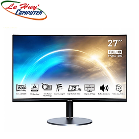 Màn hình máy tính MSI PRO MP272C 27 inch FHD VA 75HZ Cong -