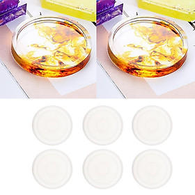 6 Silicone Resin Mold Round Jewelry Pendant Making Tool Mould Handmade Craft