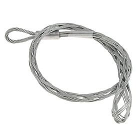 Cable Grip Pulling Socks 25-50mm Wire Puller, Galvanized Steel, Flexible Eye, 1.2Meters