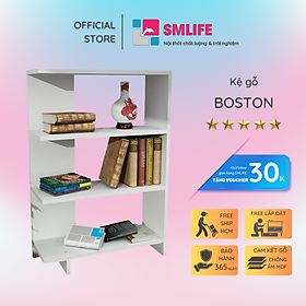 Kệ giá đỡ sách thiết kế đẹp SMLIFE Boston