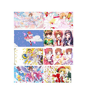 Poster 8 tấm A4 Cardcaptor Sakura Thủ Lĩnh Thẻ Bài anime tranh treo album ảnh in hình đẹp (MẪU GIAO NGẪU NHIÊN)