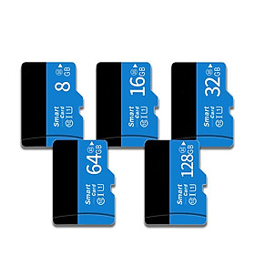 Blue Black Micro SD TF Card Flash Drive Memory Microsd Card 8 16 32 64 128 GB for Smartphone Adapter