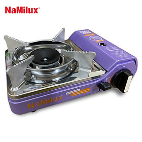 Bếp gas du lịch mini siêu nhỏ Namilux PS2221PS - Giao màu ngẫu nhiên - Hàng chính hãng