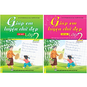 Sách - Combo 2 cuốn Giúp Em Luyện Chữ Đẹp Lớp 2 - Biên soạn theo CT GDPT mới - ndbooks