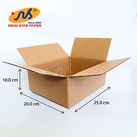 Nơi bán 25x20x10 - Combo 10 thùng giấy carton gói hàng - Giá Từ -1đ