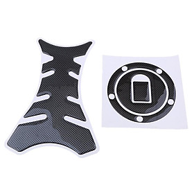 Universal Waterproof Motorcycle Oil Gas Fuel Tank Pad Protector Sticker