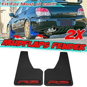 Carbon Fiber Look Splash Guards 2 PCS Mud Flaps Guards For Honda City Civic Jazz Accord CR-V BR-V HR-V
